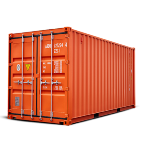 Contenedor naranja High Cube de 20 pies – Nuevo