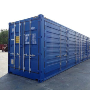 Contenedor marítimo de 40 pies con puertas laterales HC