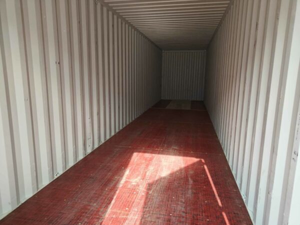 Contenedor marítimo 40HC MIIU2351208 blanco usado – Image 5