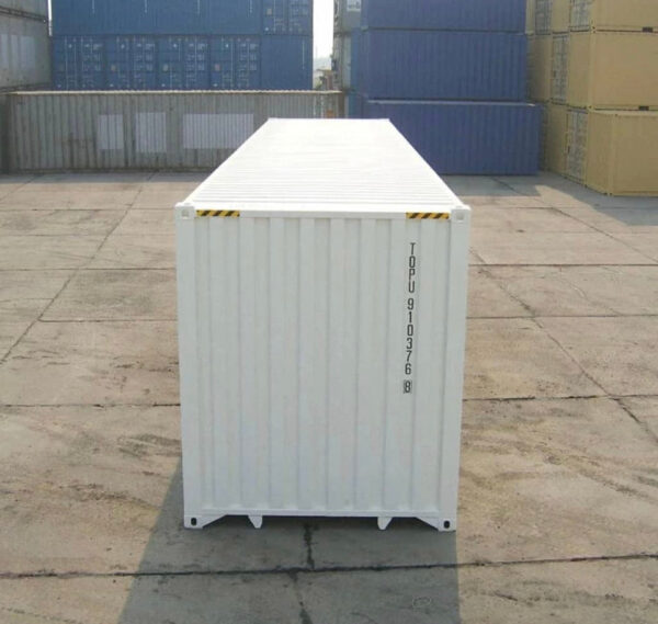 CONTENEDOR MARÍTIMO BLANCO DE 40 PIES - NUEVO – Image 4